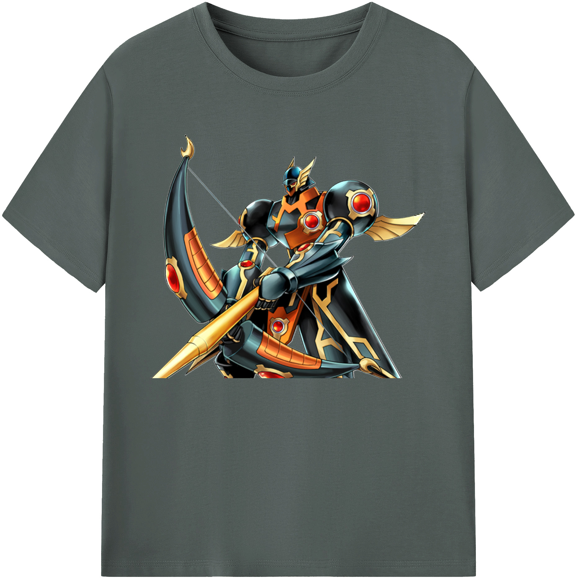 （画像用） 遊☆戯☆王 Yu-Gi-Oh! 綿100％ メンズ半袖Tシャツ｜肌触りやわらか＆通気性